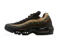 nike air max 95 2022 homme brun noir orange